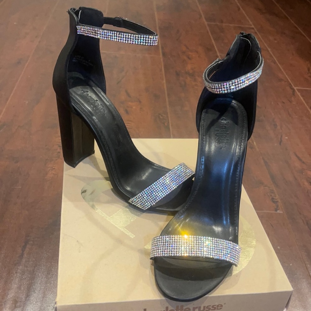 Sparkly heels